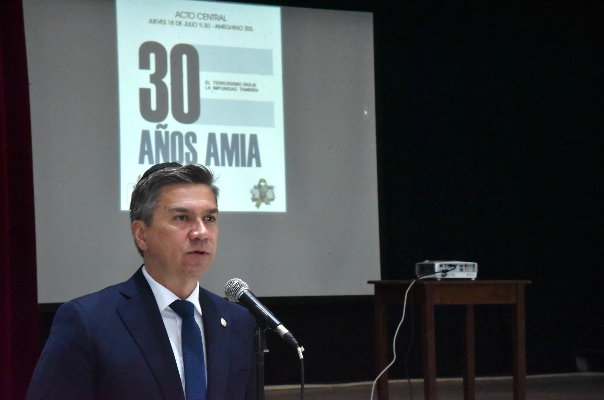 *ZDERO ACOMPAÑÓ EL ACTO POR EL 30° ANIVERSARIO DEL ATENTADO A LA AMIA*