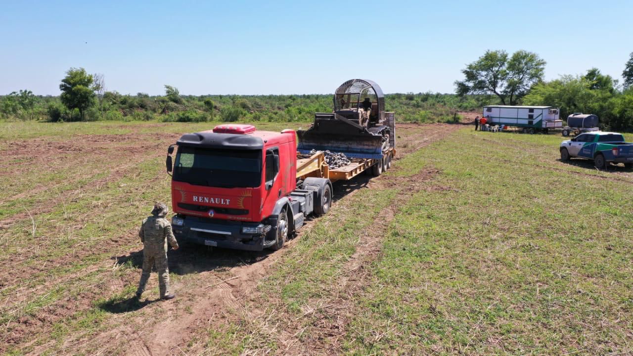 *CORZUELA: BOSQUES DETUVO OTRO DESMONTE ILEGAL*