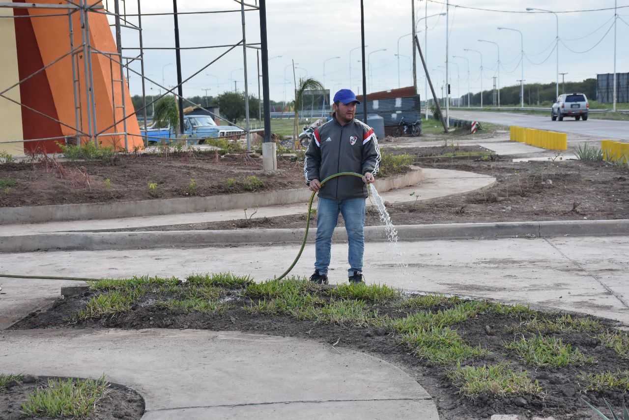 EL INTENDENTE PAPP SUPERVISÓ LOS TRABAJOS EN LAS OBRAS DEL ACCESO NORTE