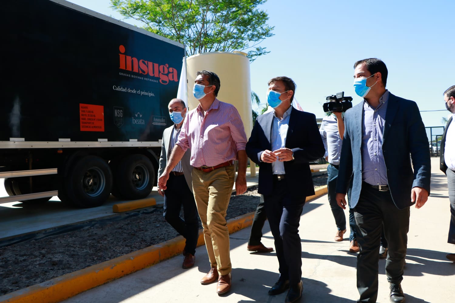 CAPITANICH INAUGURÓ LA PLANTA DE ALIMENTOS BALANCEADOS DEL GRUPO INSUGA EN PUERTO TIROL