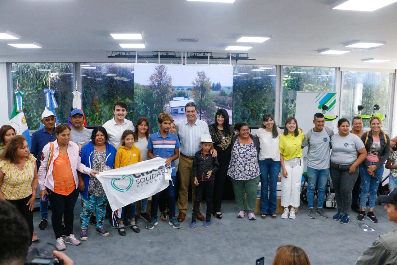 *CHACO SOLIDARIO: ENTREGARON HERRAMIENTAS Y EQUIPAMIENTO PARA ACOMPAÑAR EMPRENDIMIENTOS* 