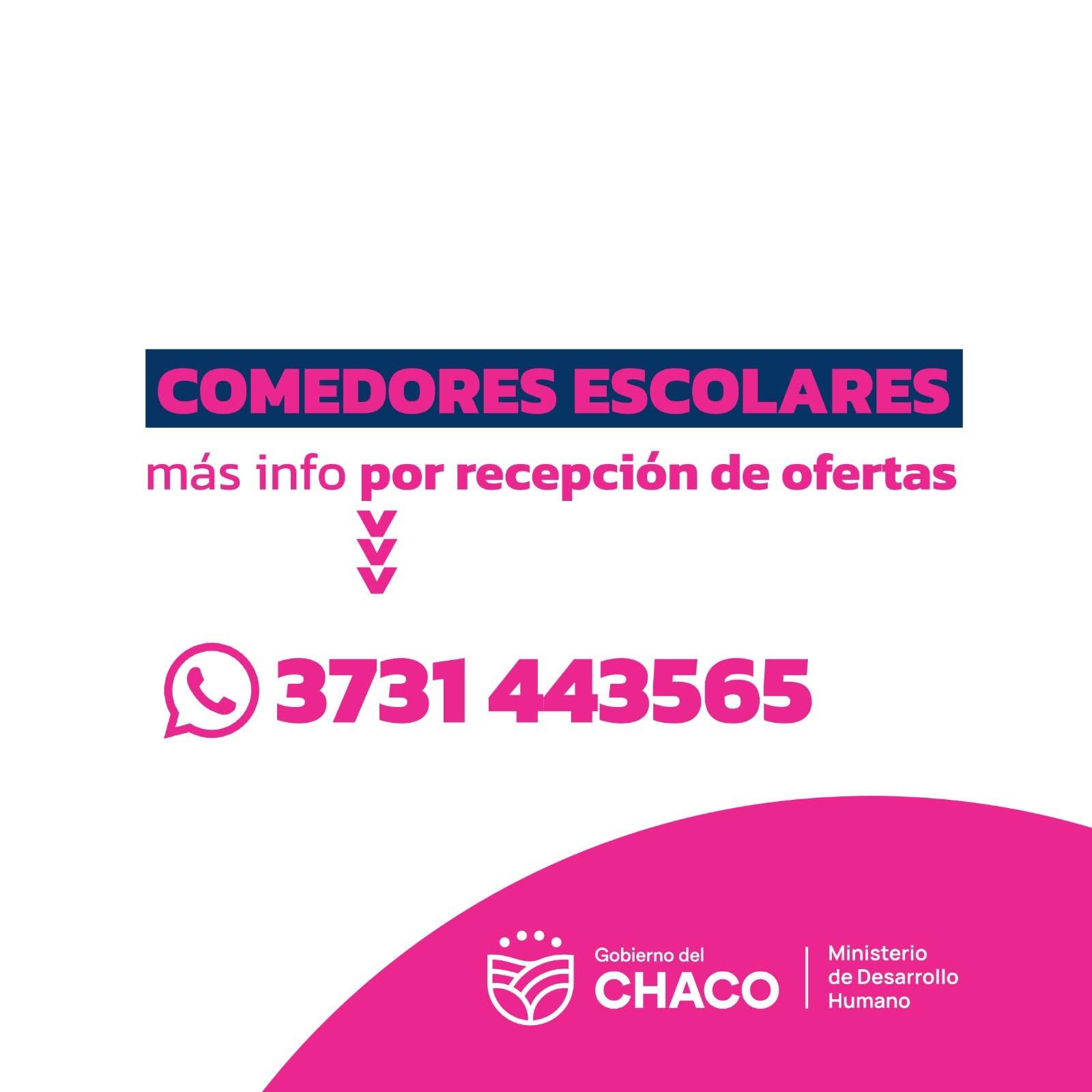PRESENTACIÓN DE OFERTAS PARA COMEDORES ESCOLARES