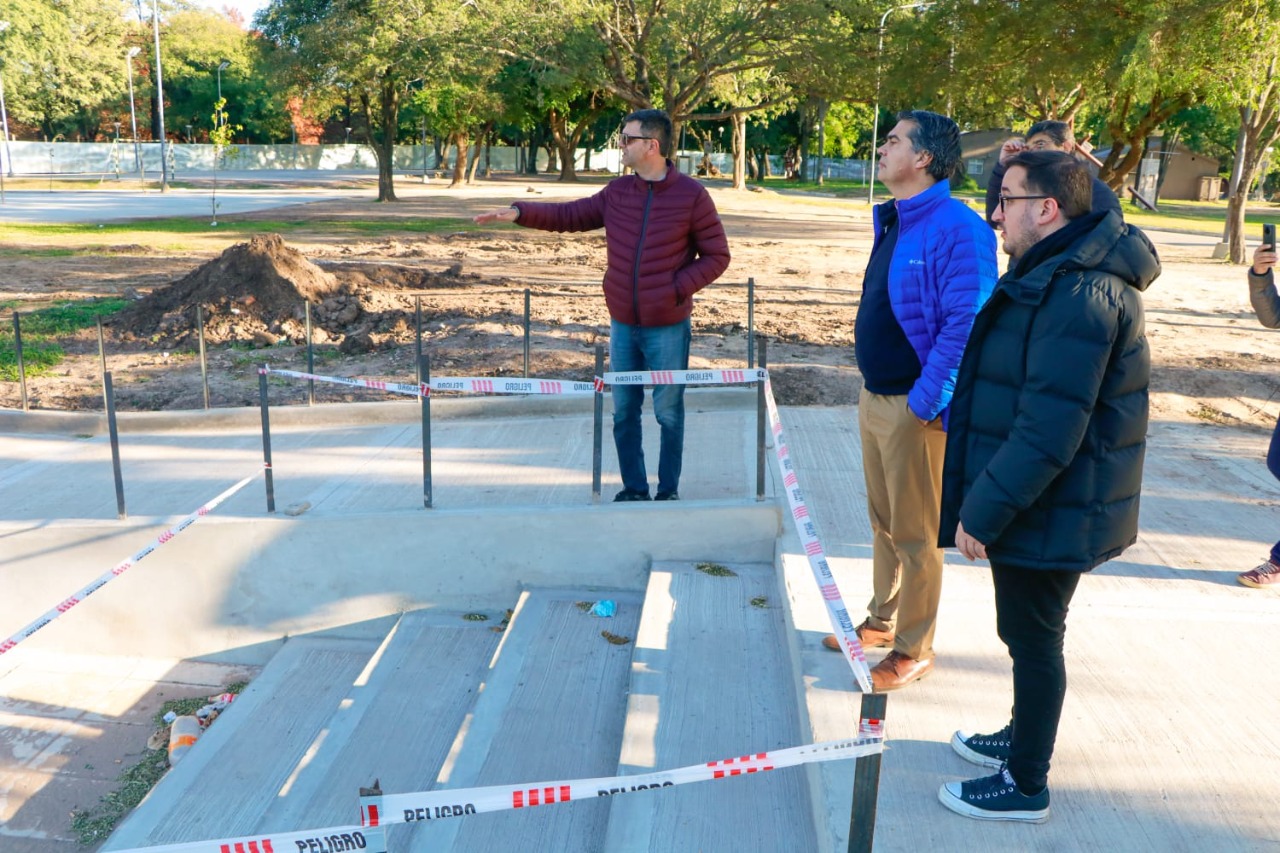 *BIENAL DE LAS ESCULTURAS: EL GOBIERNO EJECUTA OBRAS DE REMODELACIÓN EN EL PARQUE 2 DE FEBRERO