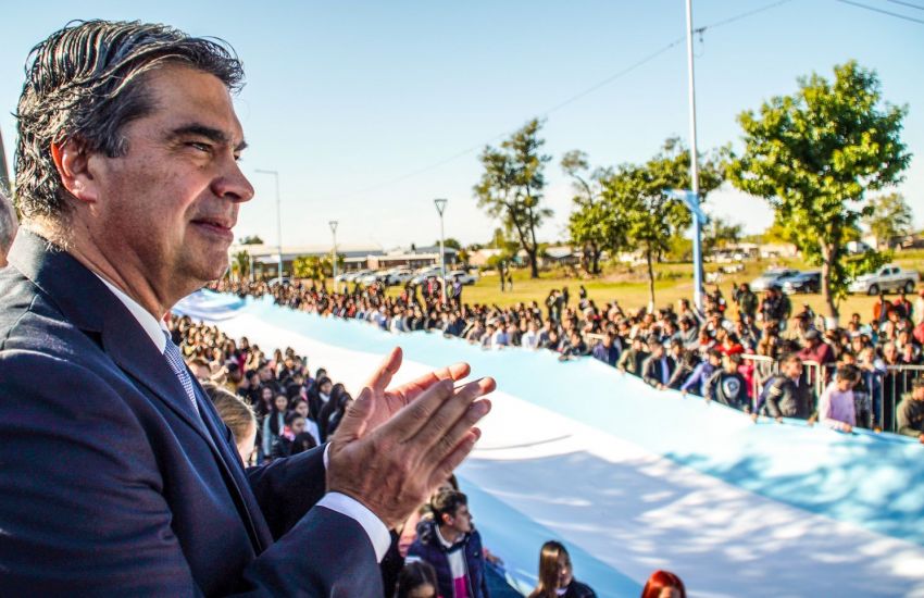*DÍA DE LA BANDERA: CAPITANICH ENCABEZARÁ EL ACTO CENTRAL EN CIERVO PETISO*