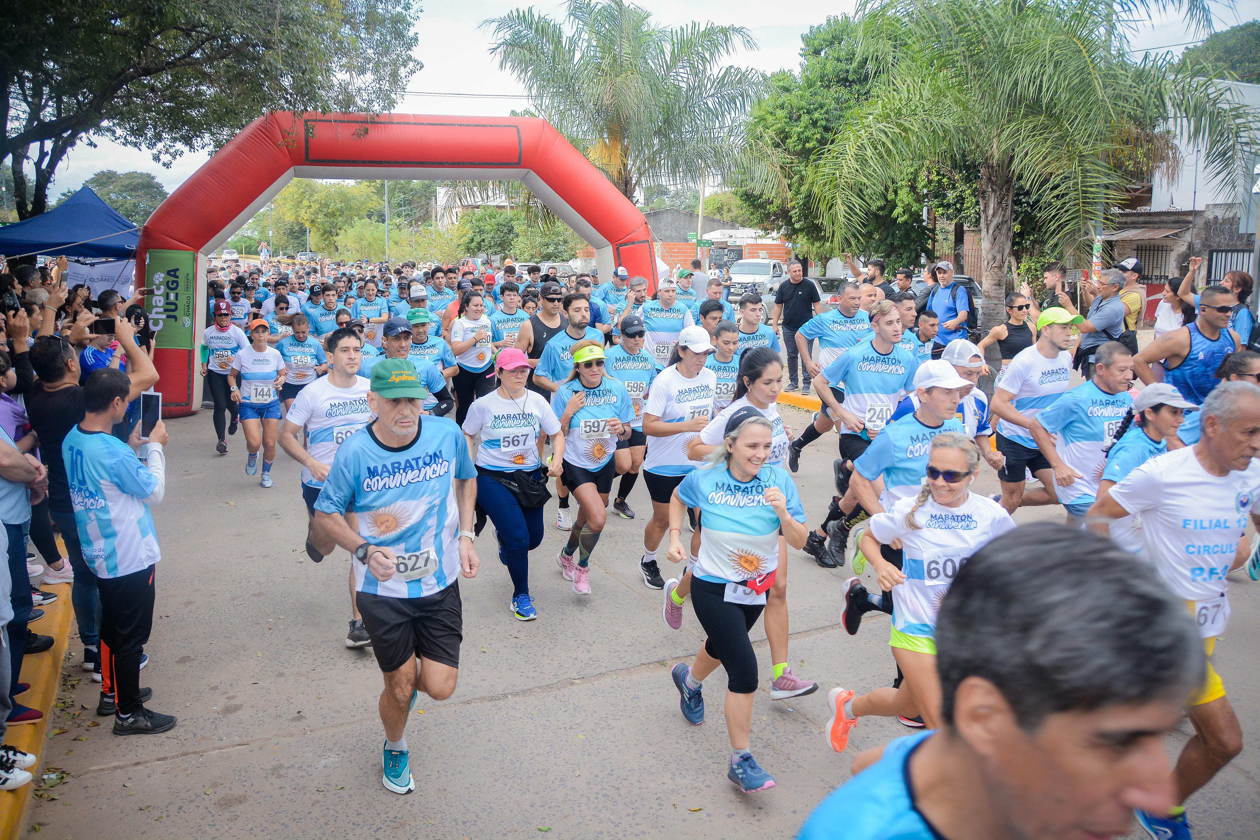EL GOBERNADOR ZDERO ACOMPAÑÓ HOY LA 11º MARATÓN CONVIVENCIA 2024*