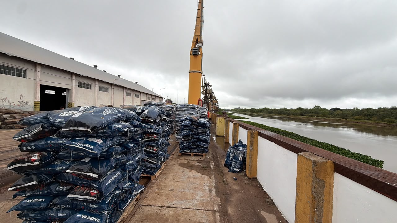 *DEL CHACO A NORUEGA: NUEVA OPERACI&Oacute;N DE EXPORTACI&Oacute;N DESDE EL PUERTO DE BARRANQUERAS