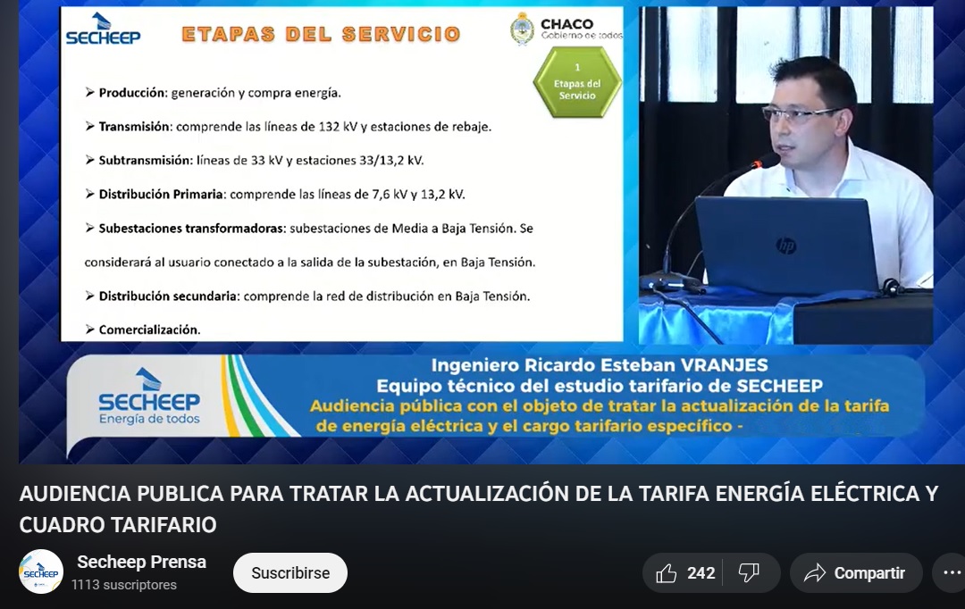 *LA AUDIENCIA PÚBLICA DE SECHEEP SE TRANSMITIRÁ EN DIRECTO POR FACEBOOK Y YOUTUBE*