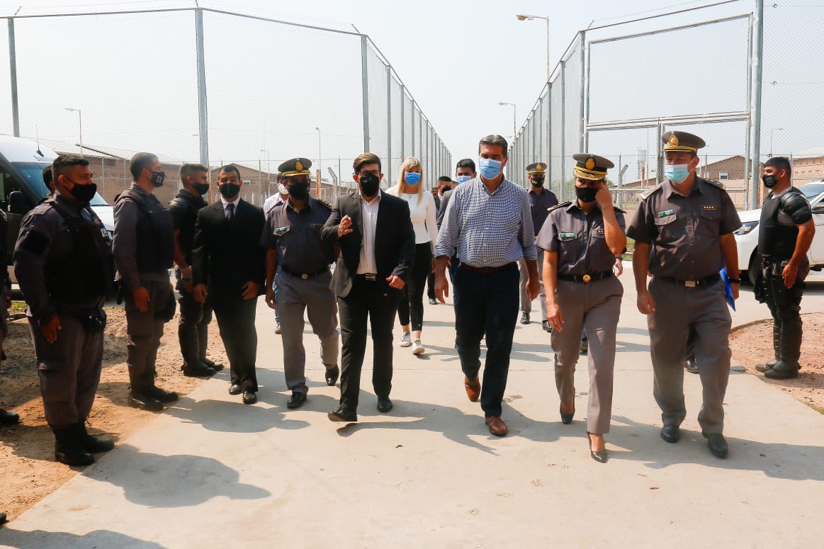 El Gobierno inauguró obras edilicias en el Complejo Penitenciario de Sáenz Peña