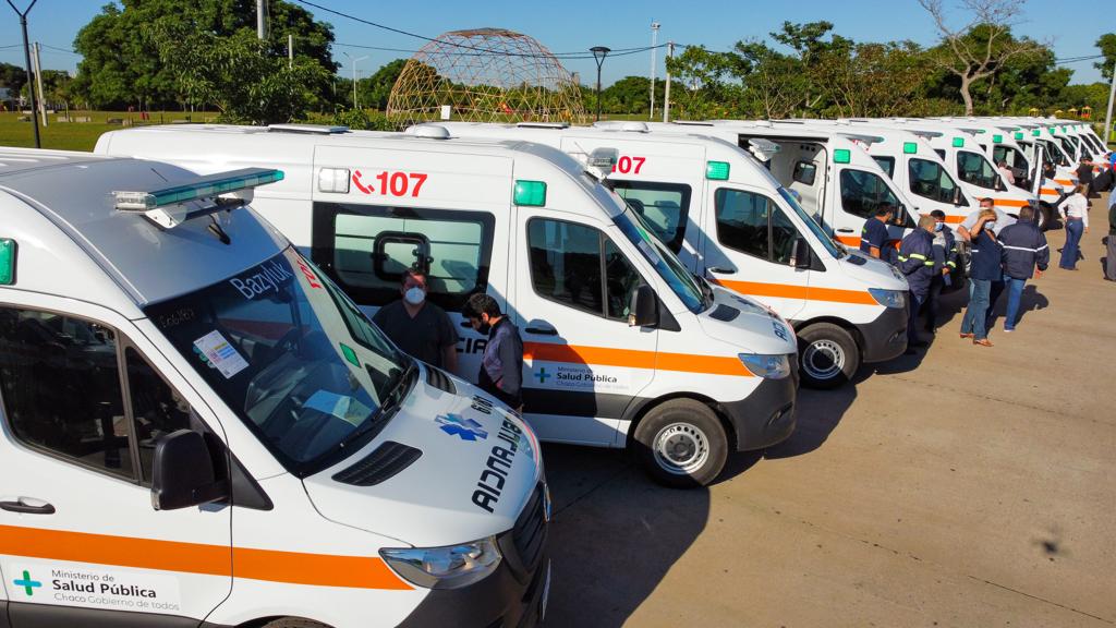 MÁS EQUIPAMIENTO: 17 NUEVAS AMBULANCIAS SE SUMAN A LA ATENCIÓN SANITARIA DE MUNICIPIOS