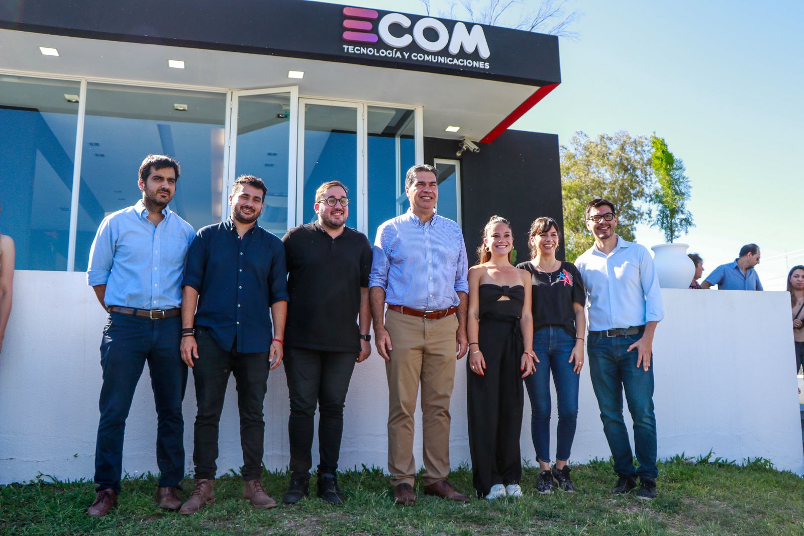 *EL GOBIERNO INAUGURÓ EL NUEVO CENTRO DE OPERACIONES Y LOGÍSTICA DE ECOM, "EMPRESA CLAVE PARA GARANTIZAR LA AGENDA DIGITAL", DIJO CAPITANICH*