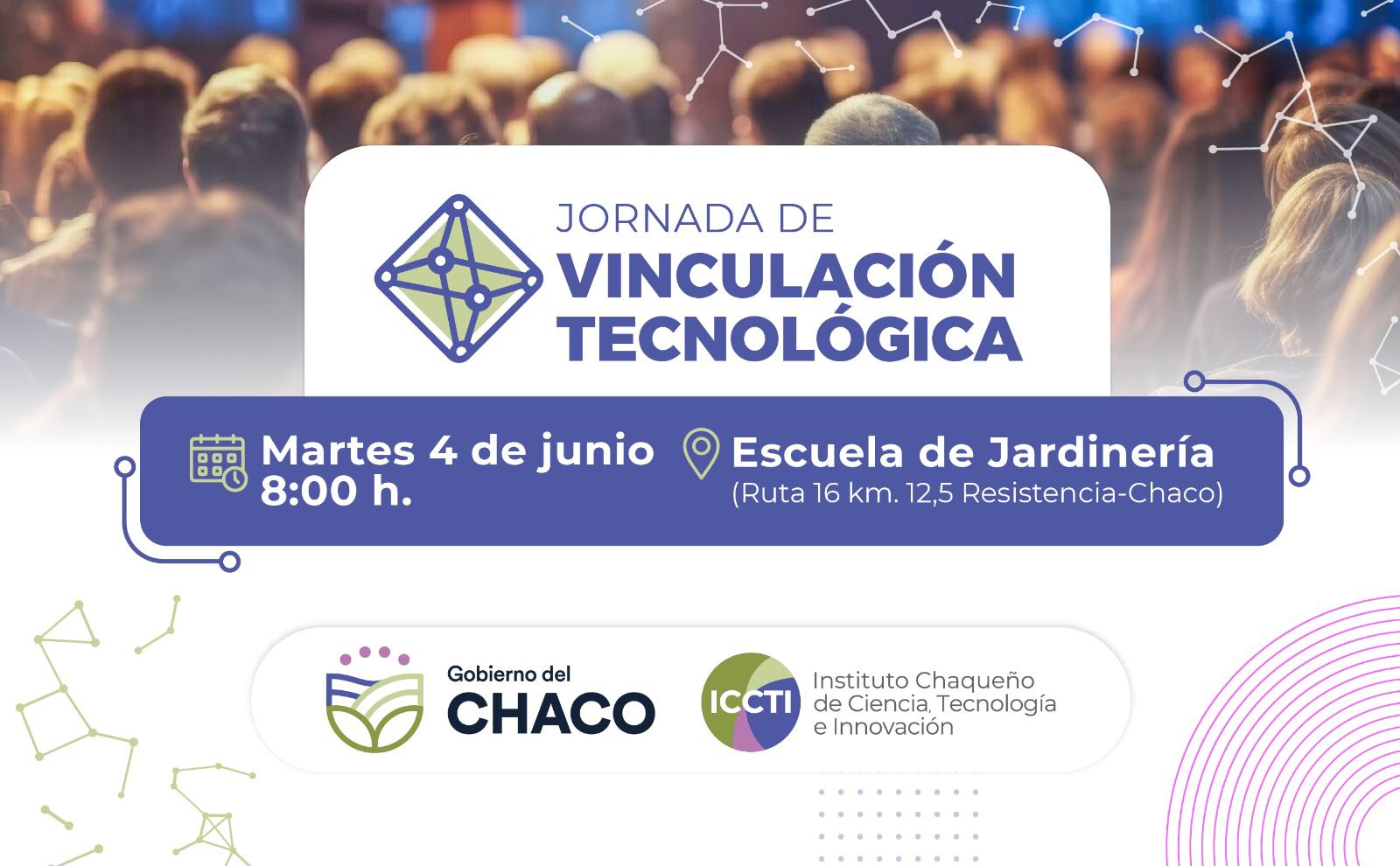 *EL ICCTI INVITA A LA PRIMERA JORNADA DE VINCULACIÓN TECNOLÓGICA EN RESISTENCIA*