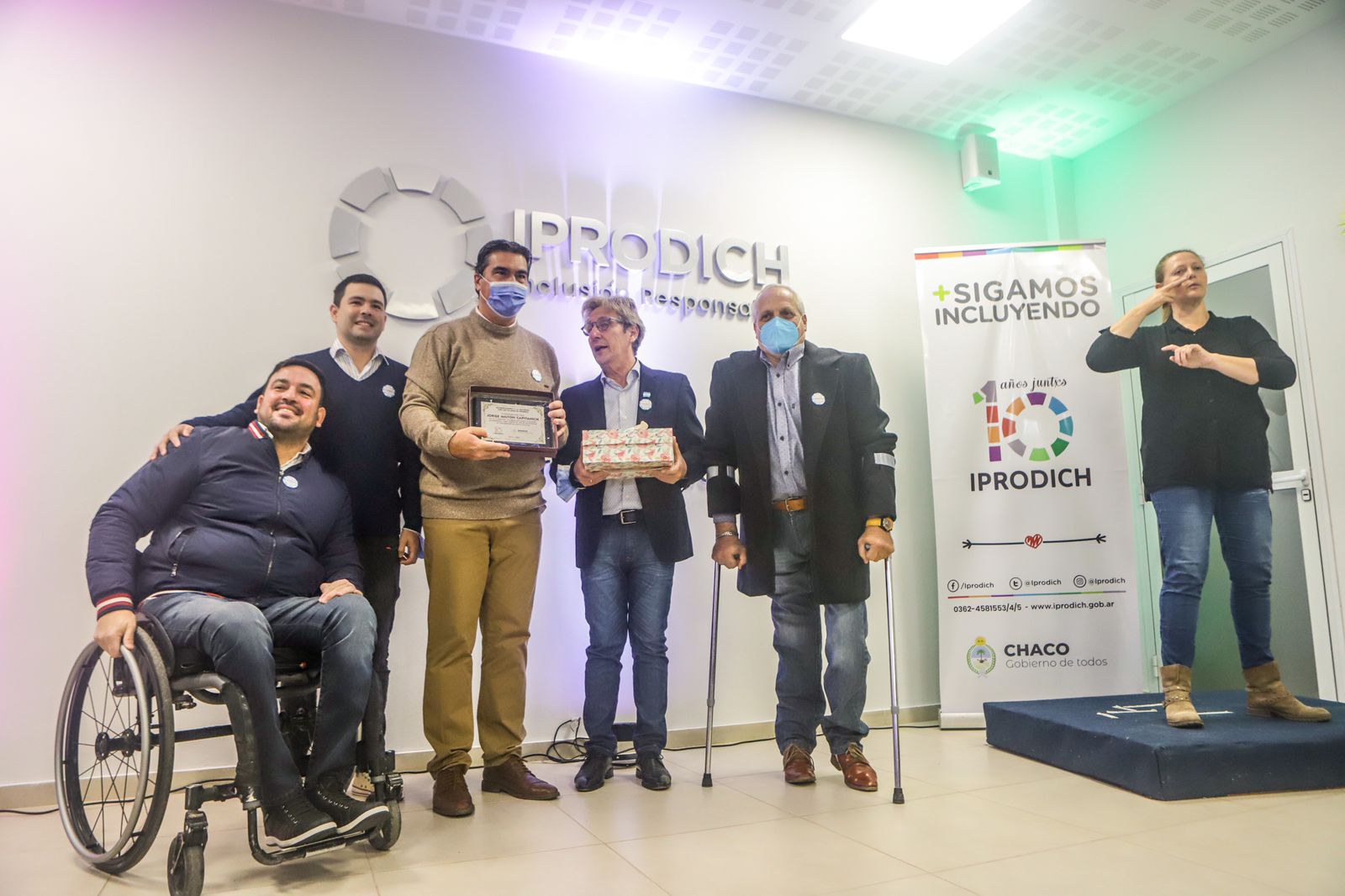 *EN LOS DIEZ AÑOS DEL IPRODICH, CAPITANICH DESTACÓ HITOS ALCANZADOS Y LA POSIBILIDAD DE LLEGAR A 5.000 VIVIENDAS PARA PERSONAS CON DISCAPACIDAD*