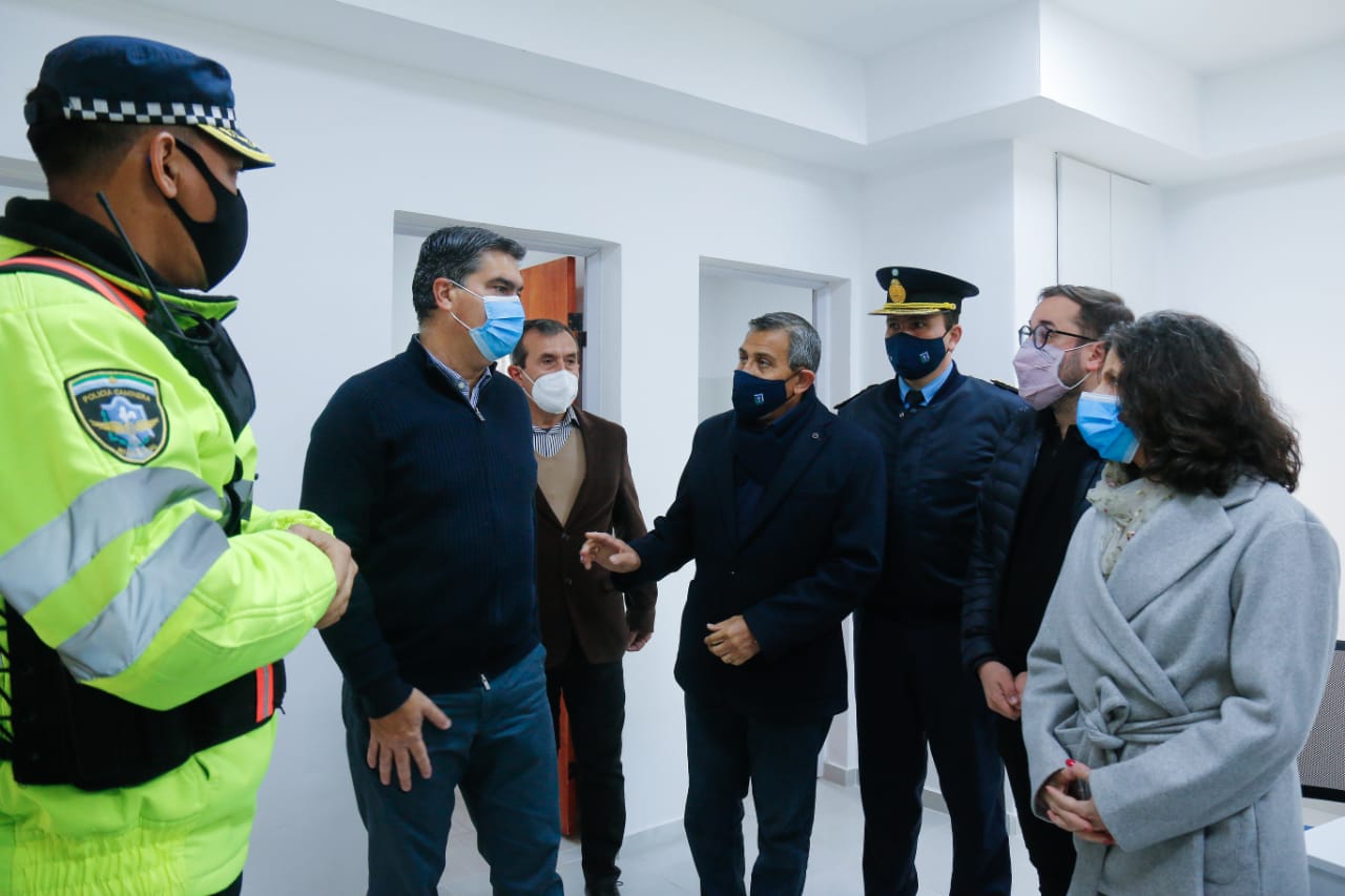 EL GOBIERNO INAUGURÓ LAS REFACCIONES DEL DESTACAMENTO DE LA POLICÍA CAMINERA ENTRE ISLA DEL CERRITO Y ANTEQUERAS