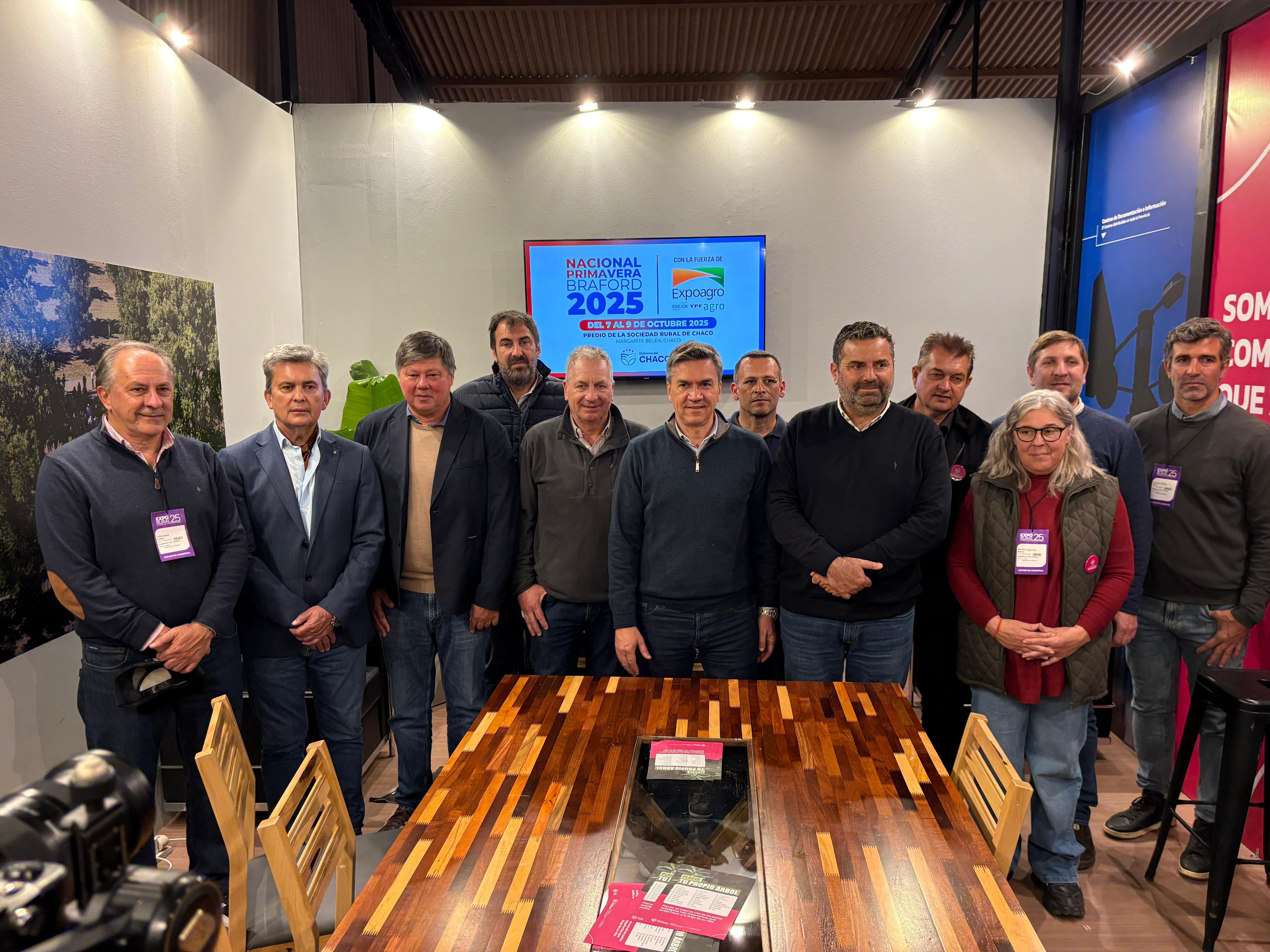 EXPO RURAL PALERMO: CHACO AVANZA EN GESTIONES CON ORGANISMOS NACIONALES E INTERNACIONALES