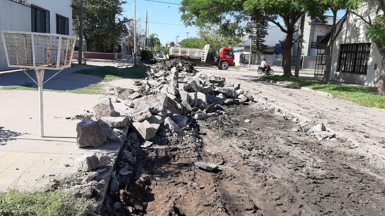 EL INTENDENTE PAPP DESTACÓ EL AVANCE EN PAVIMENTO URBANO CON RECURSOS MUNICIPALES 