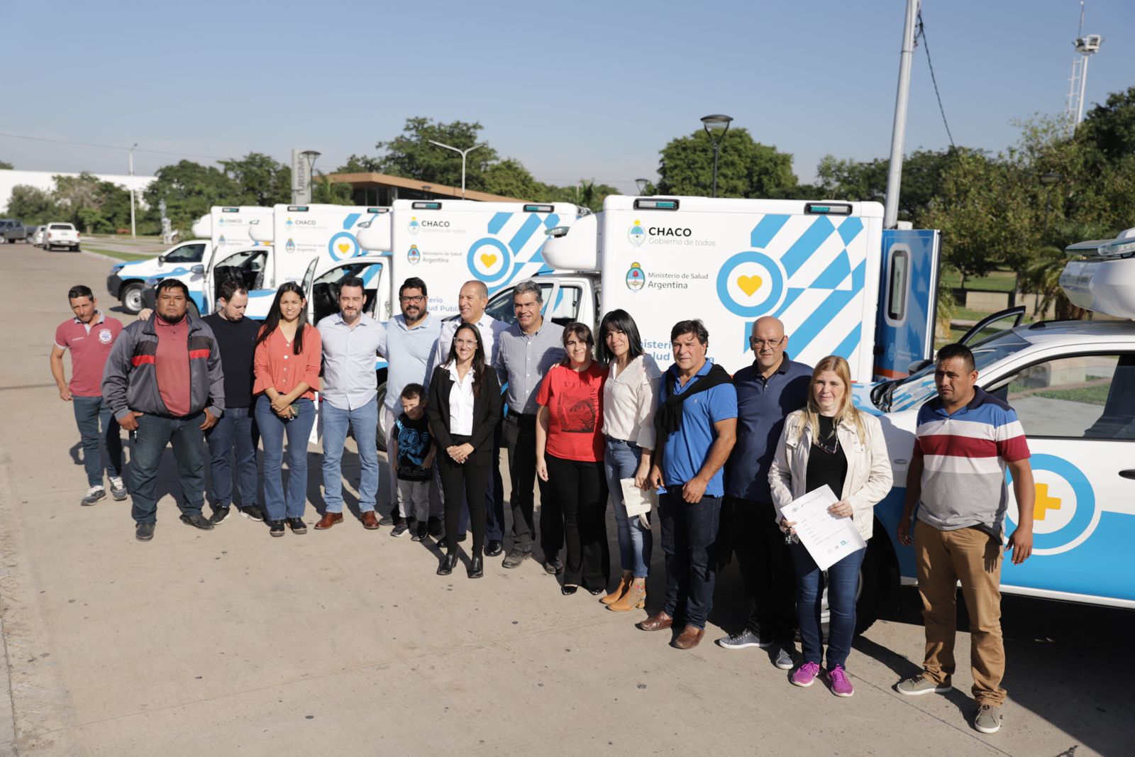 *EL GOBIERNO ENTREGÓ SEIS AMBULANCIAS PARA FORTALECER EL SISTEMA DE SALUD DEL IMPENETRABLE*