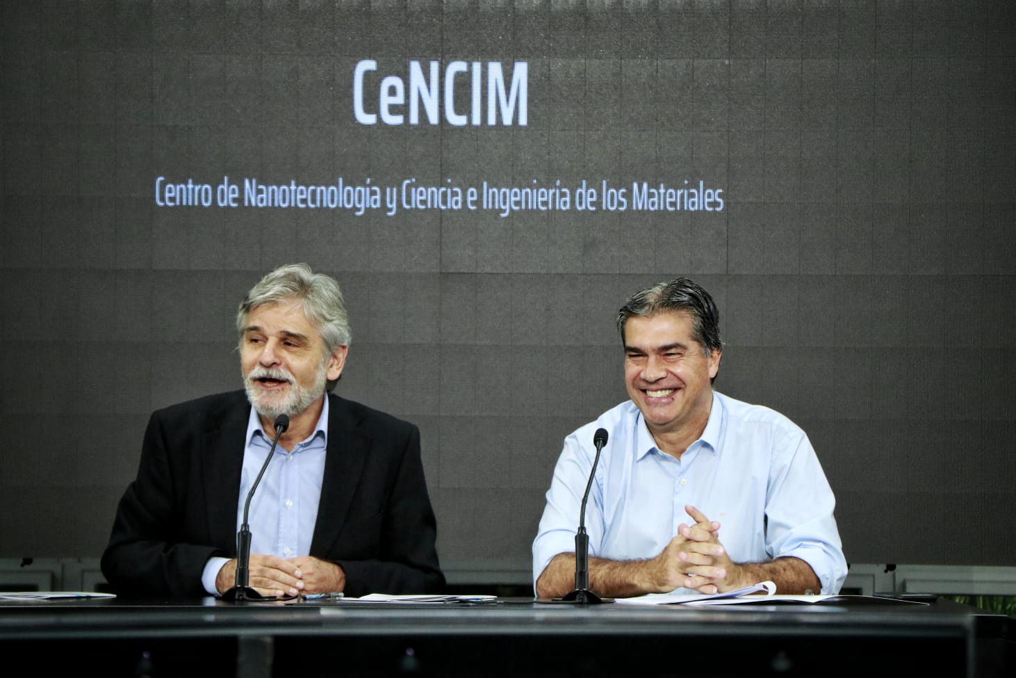 *DESARROLLO CIENTÍFICO: CAPITANICH Y FILMUS ANUNCIARON LA CREACIÓN DE UN CENTRO DE NANOTECNOLOGÍA, CIENCIA E INGENIERÍA DE LOS MATERIALES*