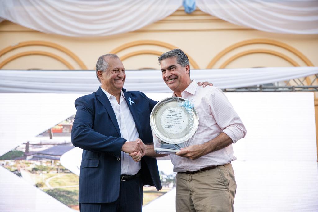 *EN EL ANIVERSARIO DE VILLA ÁNGELA, CAPITANICH HABILITÓ OBRAS ENERGÉTICAS Y DEPORTIVAS Y ENTREGÓ 142 NUEVAS JUBILACIONES*