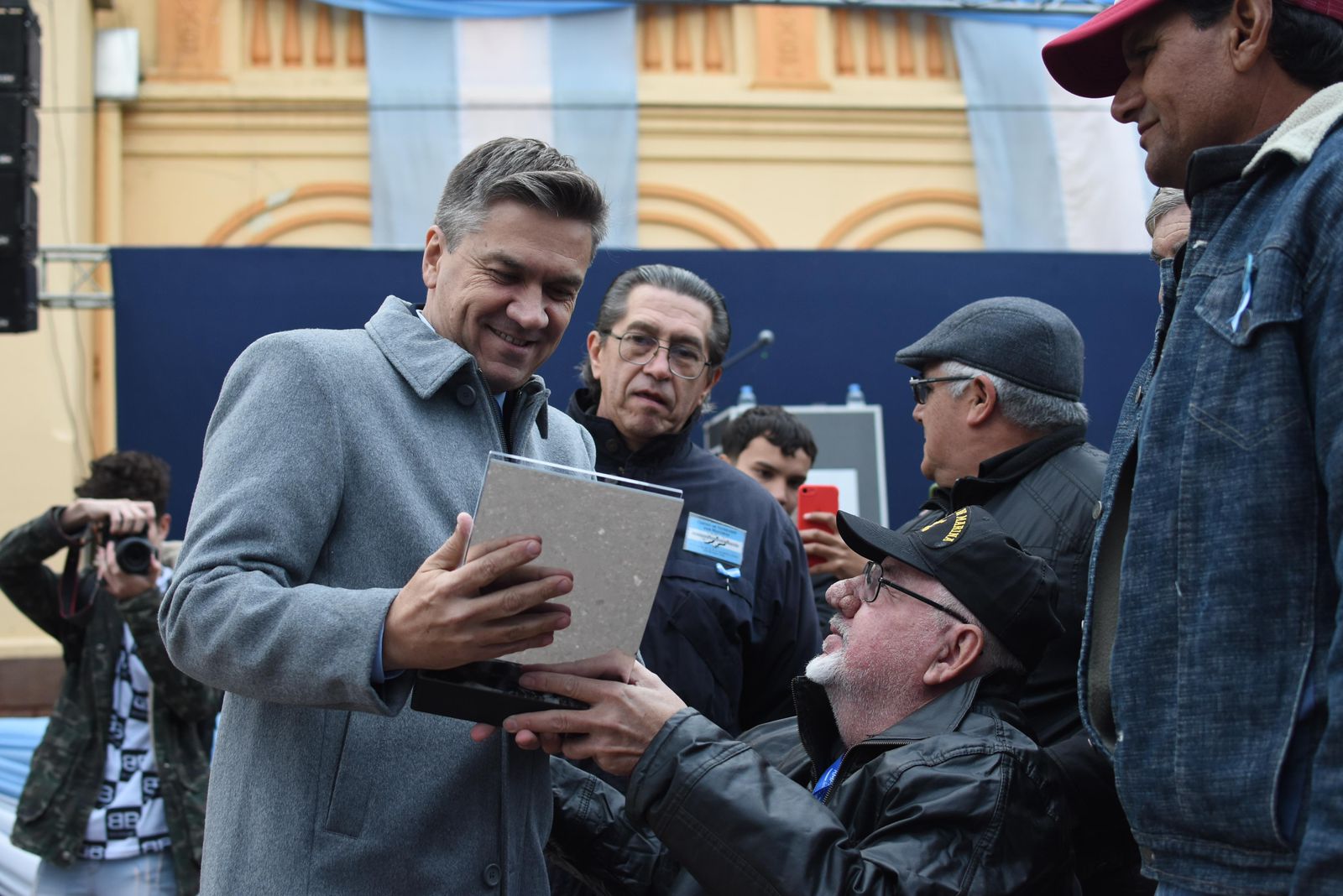 EL GOBERNADOR ZDERO ACOMPAÑÓ EL ACTO CENTRAL POR EL 114° ANIVERSARIO DE VILLA ÁNGELA