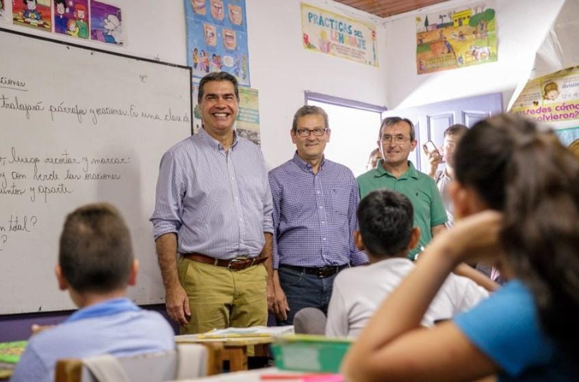 Capitanich y Lineras saludaron a la comunidad educativa y destacaron logros obtenidos en este ciclo lectivo