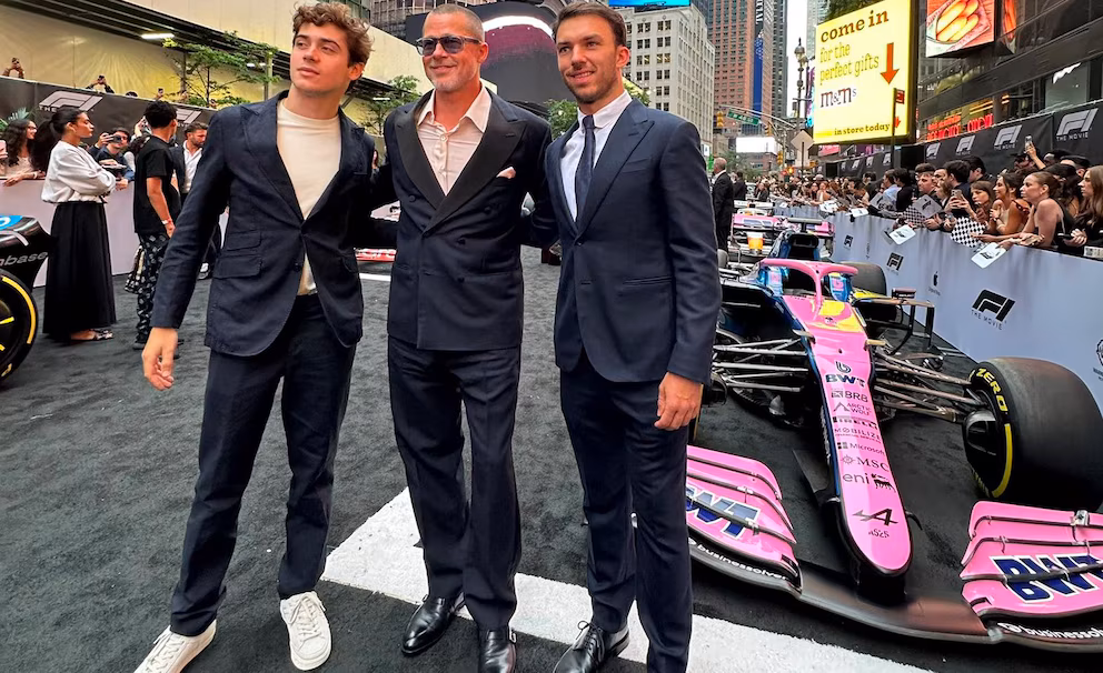 Franco Colapinto contó detalles de su encuentro con Brad Pitt: la particularidad que lo sorprendió