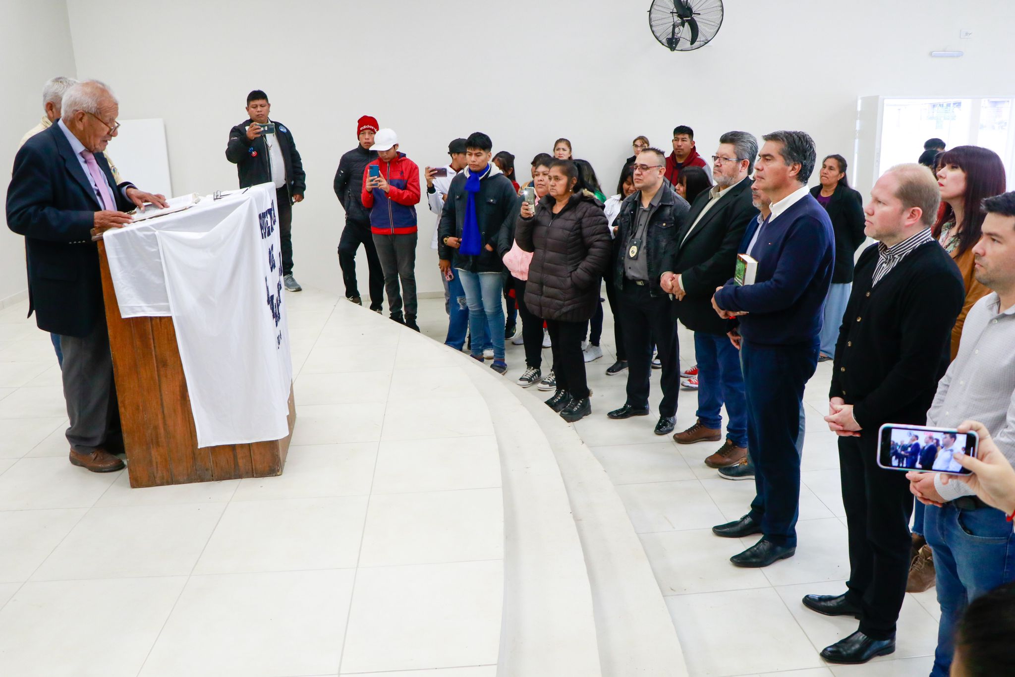 *CAPITANICH HABILITÓ EL NUEVO EDIFICIO DE LA IGLESIA EVANGÉLICA PENTECOSTAL EN EL BARRIO MAPIC