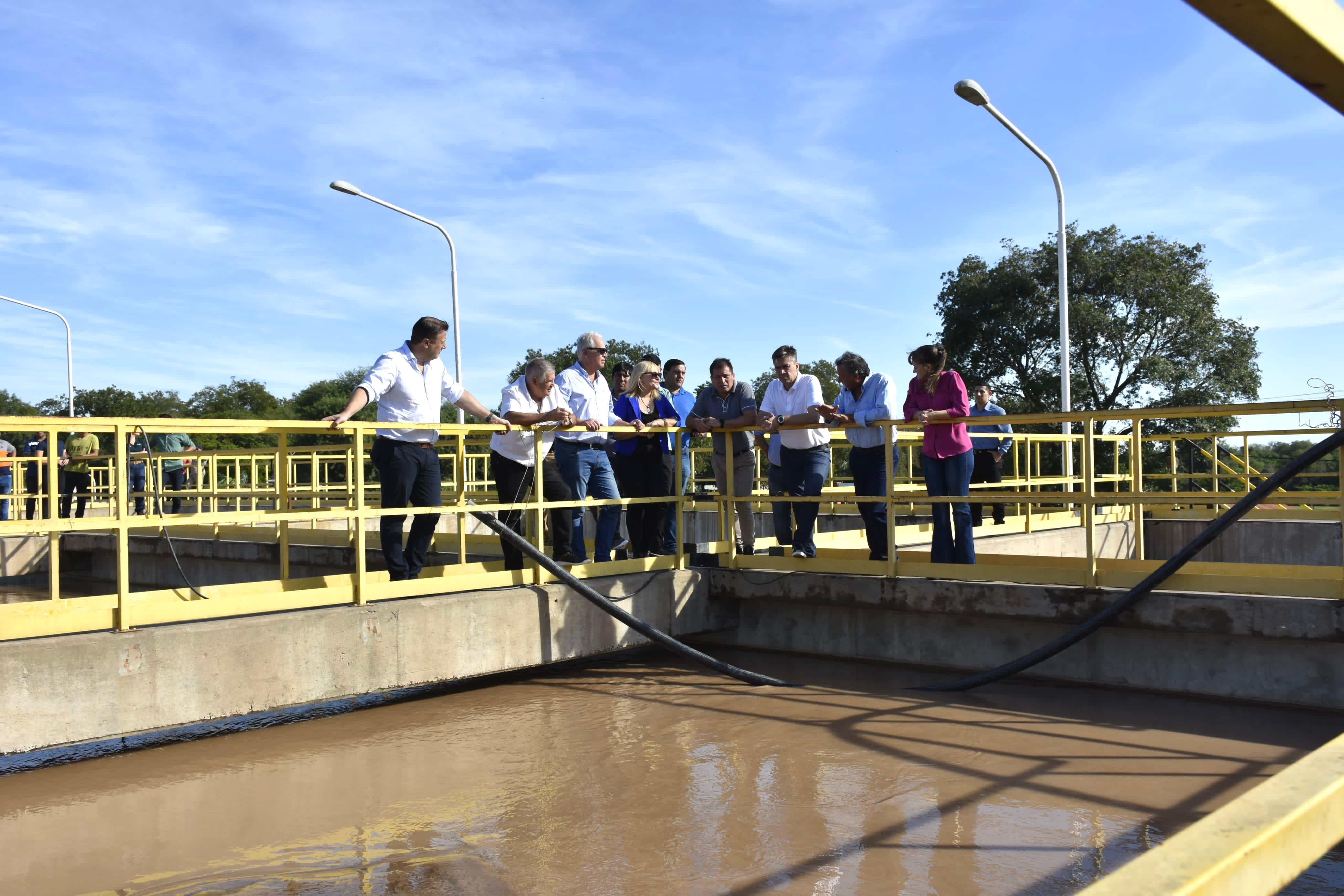 *PRESIDENCIA ROCA: ZDERO SUPERVISÓ LAS TAREAS DE MANTENIMIENTO EN EL ACUEDUCTO*