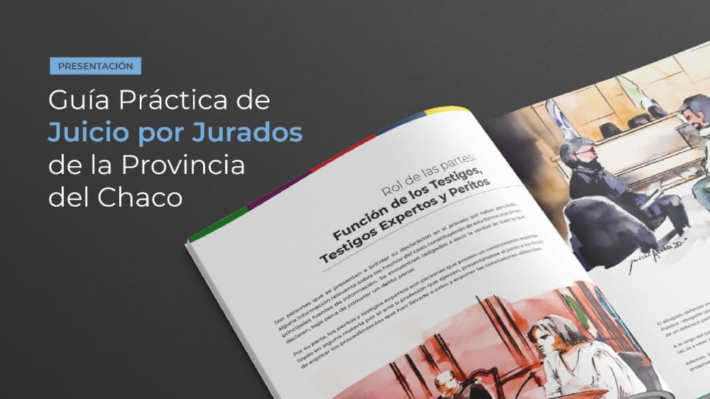 EL MINISTERIO DE SEGURIDAD Y JUSTICIA PRESENTA HOY LA GUÍA PRÁCTICA DE JUICIO PENAL POR JURADOS