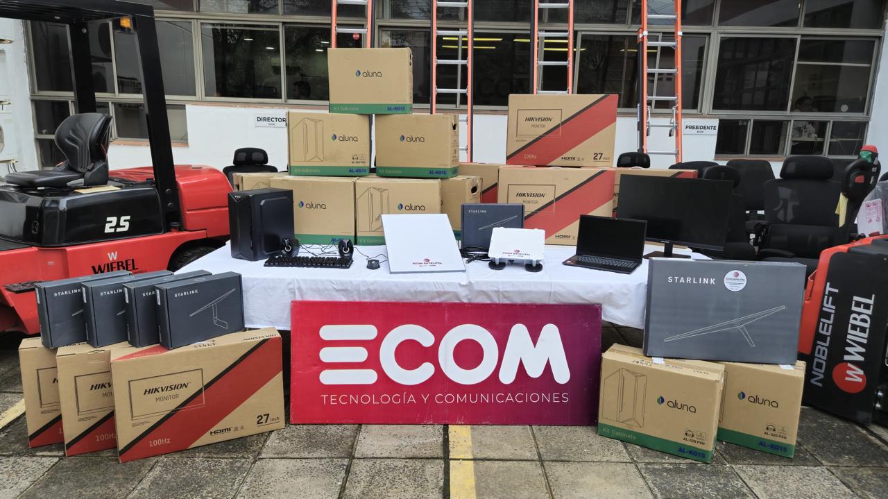 *ECOM CHACO PRESENTÓ NUEVAS INVERSIONES TECNOLÓGICAS Y REFUERZA SU APUESTA A LA CONECTIVIDAD SATELITAL*