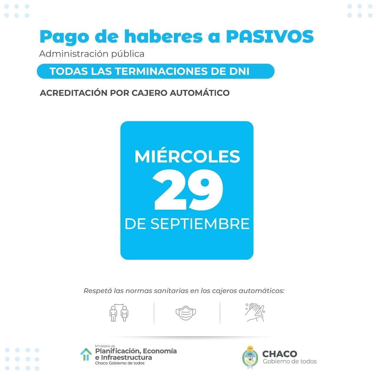 ESTATALES COBRARÁN SALARIOS CON AUMENTO Y ANTES DE FIN DE MES