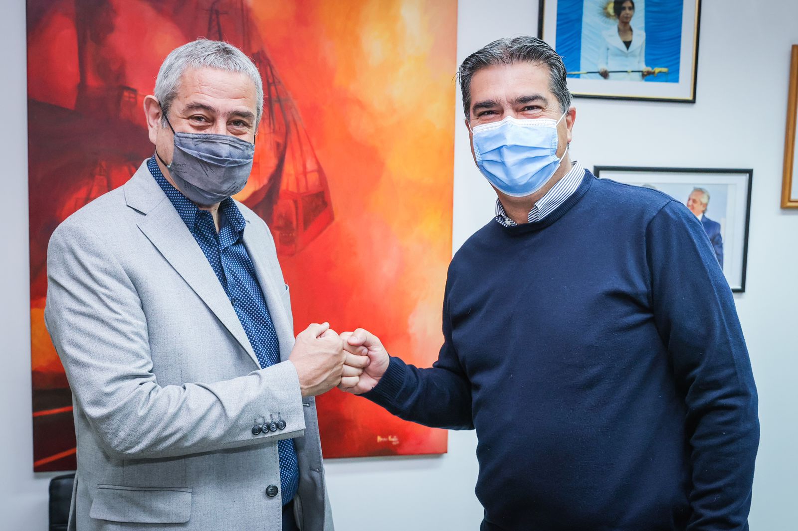 CAPITANICH CONFIRMÓ INAUGURACIONES Y MÁS OBRAS PARA OCTUBRE JUNTO A FERRARESI Y KATOPODIS