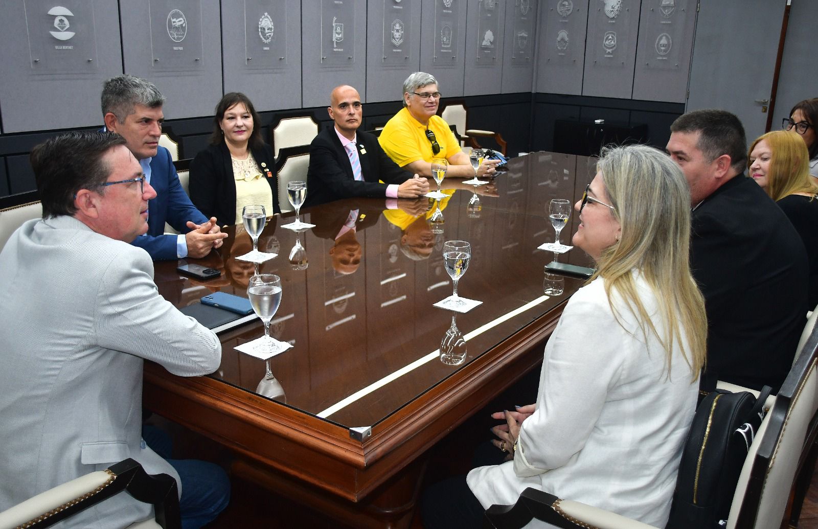 LIVIO GUTIERREZ RECIBI&Oacute; A LA GOBERNADORA DEL DISTRITO 4845 DE ROTARY INTERNACIONAL