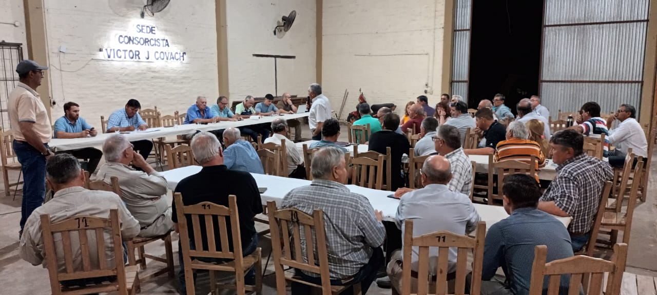 *Importante reuni&oacute;n de consorcistas camineros en Las Moreras*