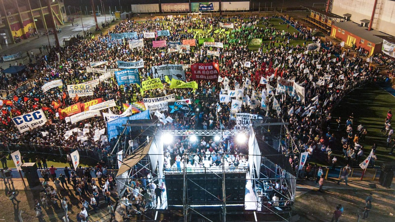 MULTITUDINARIO ACTO DE LA LISTA 501