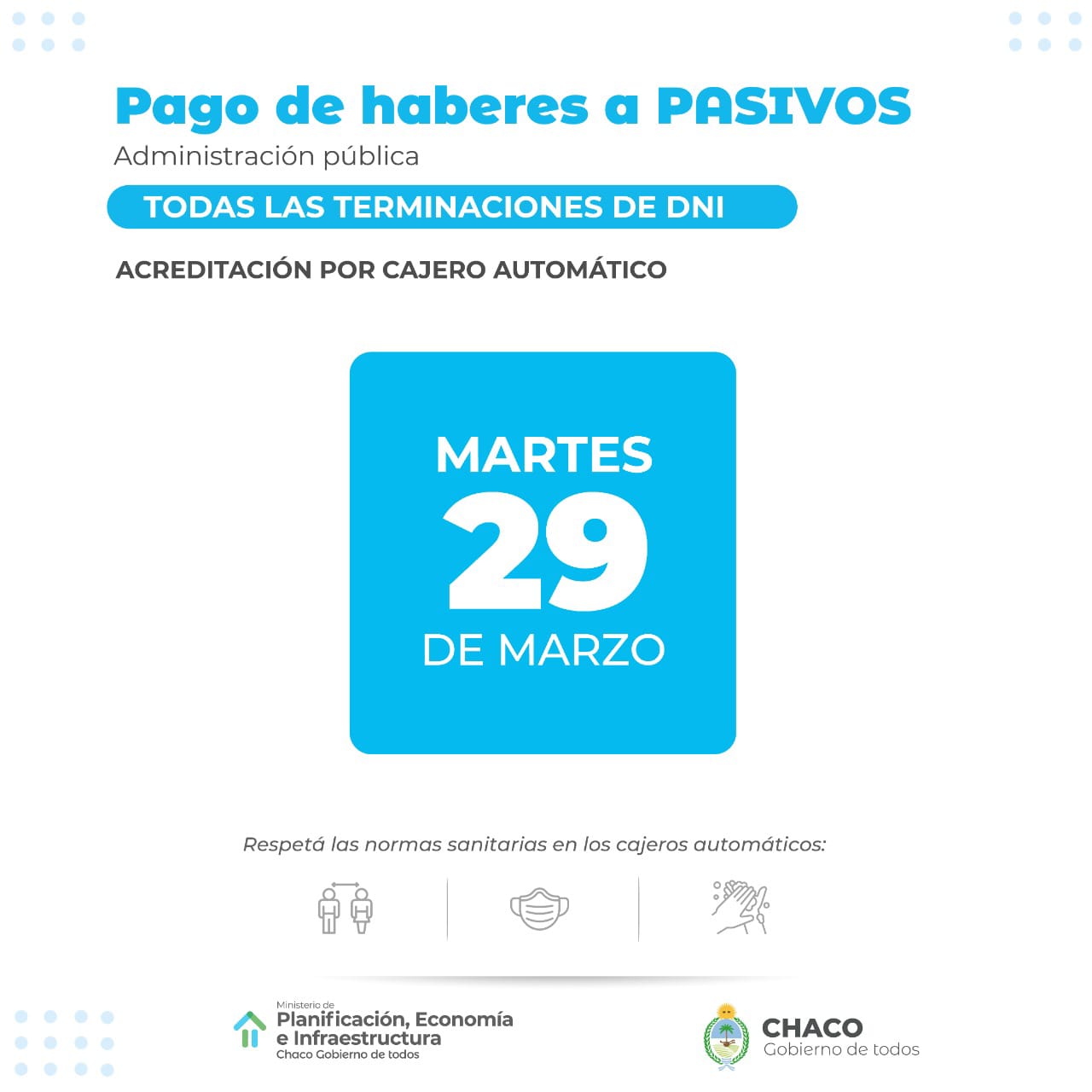CON EL AUMENTO ACORDADO, COMIENZA EL PAGO DE SUELDOS DE LA ADMINISTRACIÓN PÚBLICA