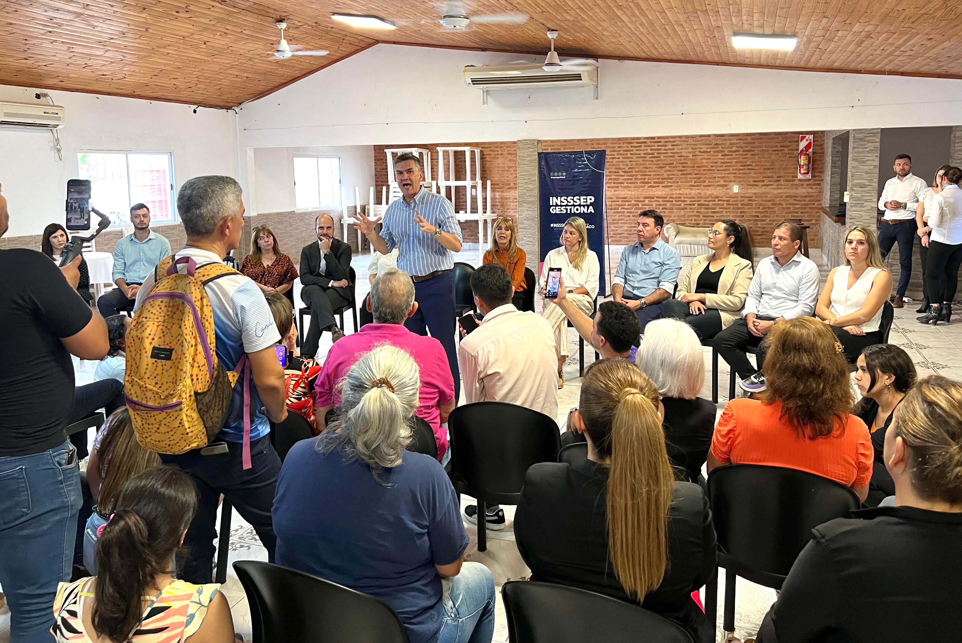 ”INSSSEP GESTIONA”LLEGÓ A GRAL. SAN MARTÍN CON EL ACOMPAÑAMIENTO DEL GOBERNADOR*