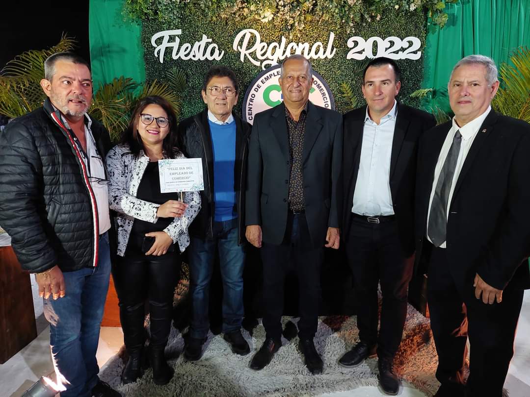 EL INTENDENTE PAPP PARTICIPÓ EN LA FIESTA REGIONAL DE LOS EMPLEADOS DE COMERCIO 
