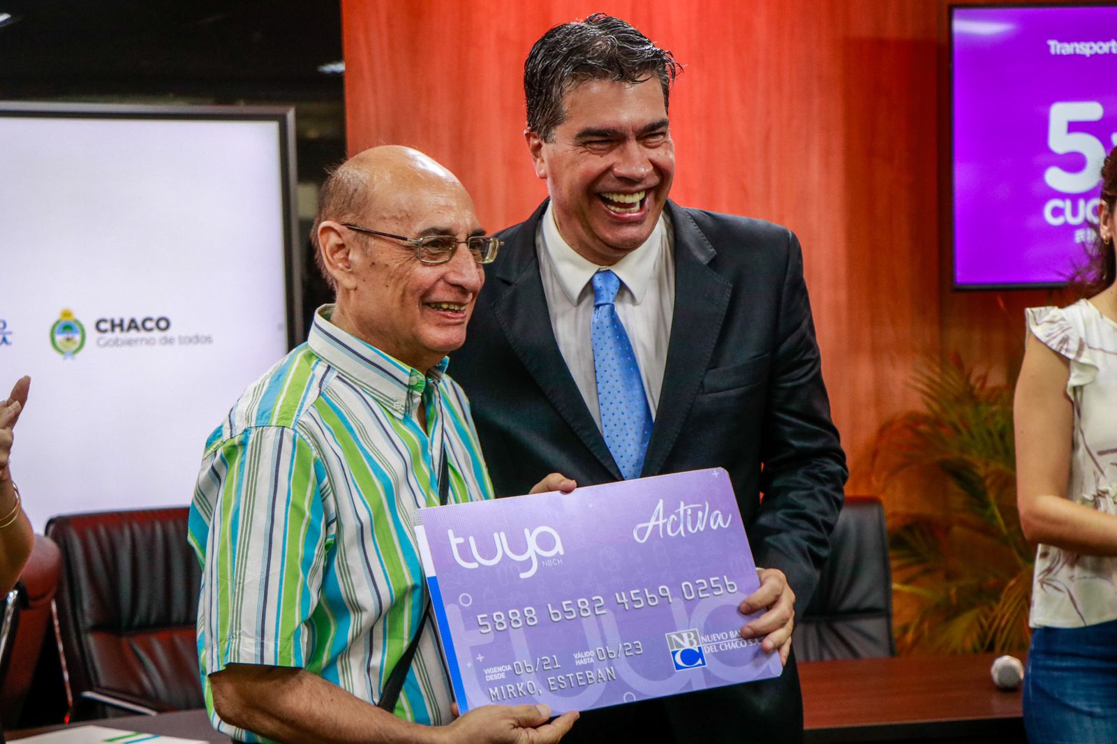 *CAPITANICH PRESENTÓ “TUYA ACTIVA”, NUEVO PROGRAMA DEL BANCO DEL CHACO DESTINADO A JUBILADAS Y JUBILADOS PROVINCIALES PARA POTENCIAR EL TURISMO*